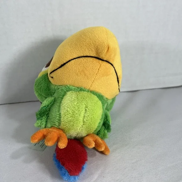 Skully Peterpan Parrot Disney Parks‎ Plush 6" Stuffed Toy - Picture 5 of 8
